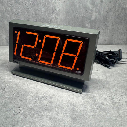 Rare New Digital Desk Clock 110V Compatible