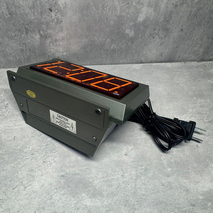 Rare New Digital Desk Clock 110V Compatible