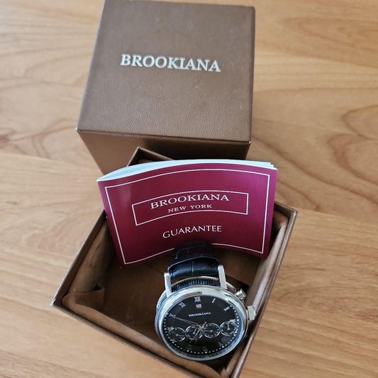 BROOKIANA Automatic Winding Watch Black