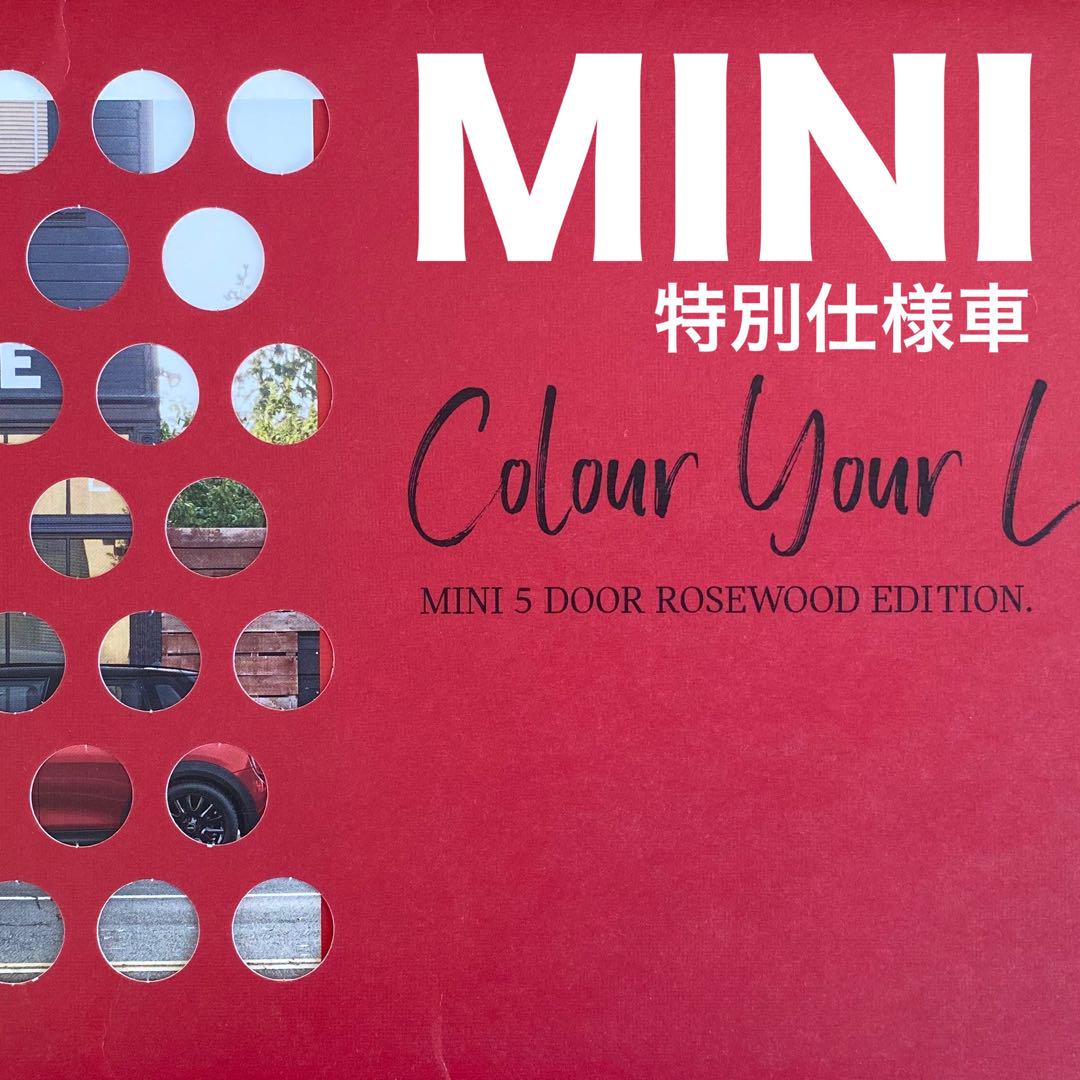 Rare MINI Special Edition Catalog 'ROSEWOOD EDITION.'