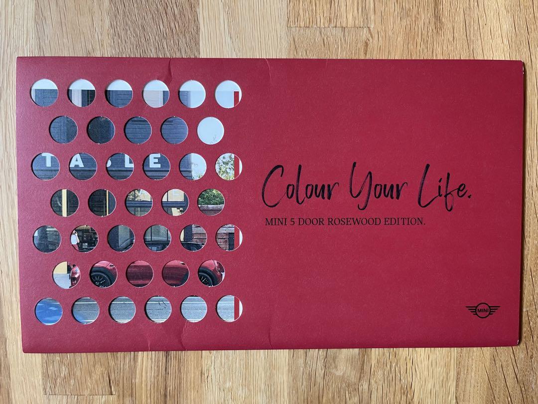 Rare MINI Special Edition Catalog 'ROSEWOOD EDITION.'