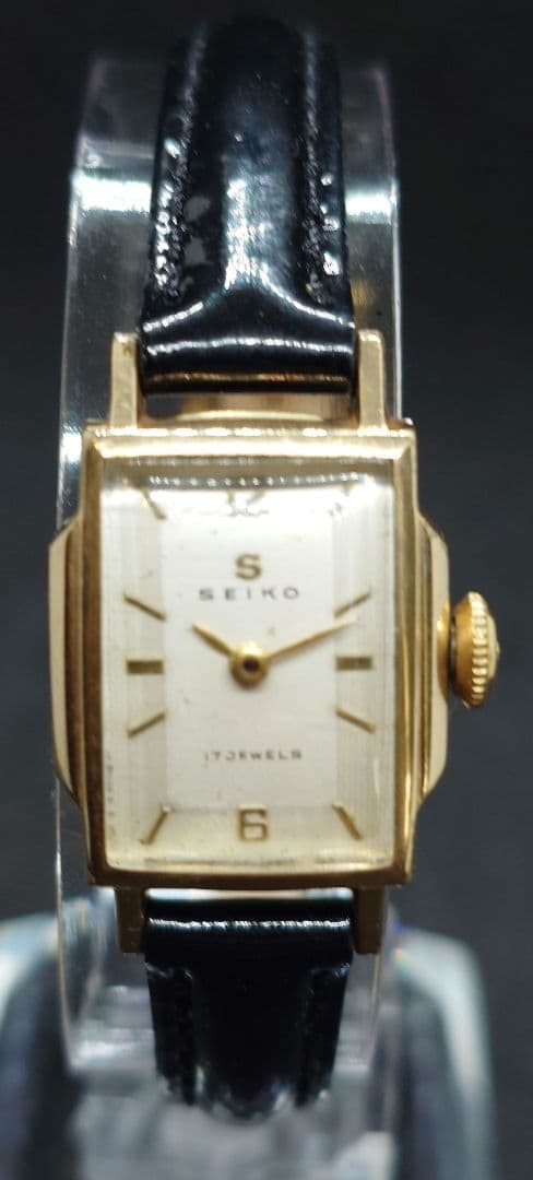 SEIKO 5139 Automatic Analog Watch 14K Gold Case
