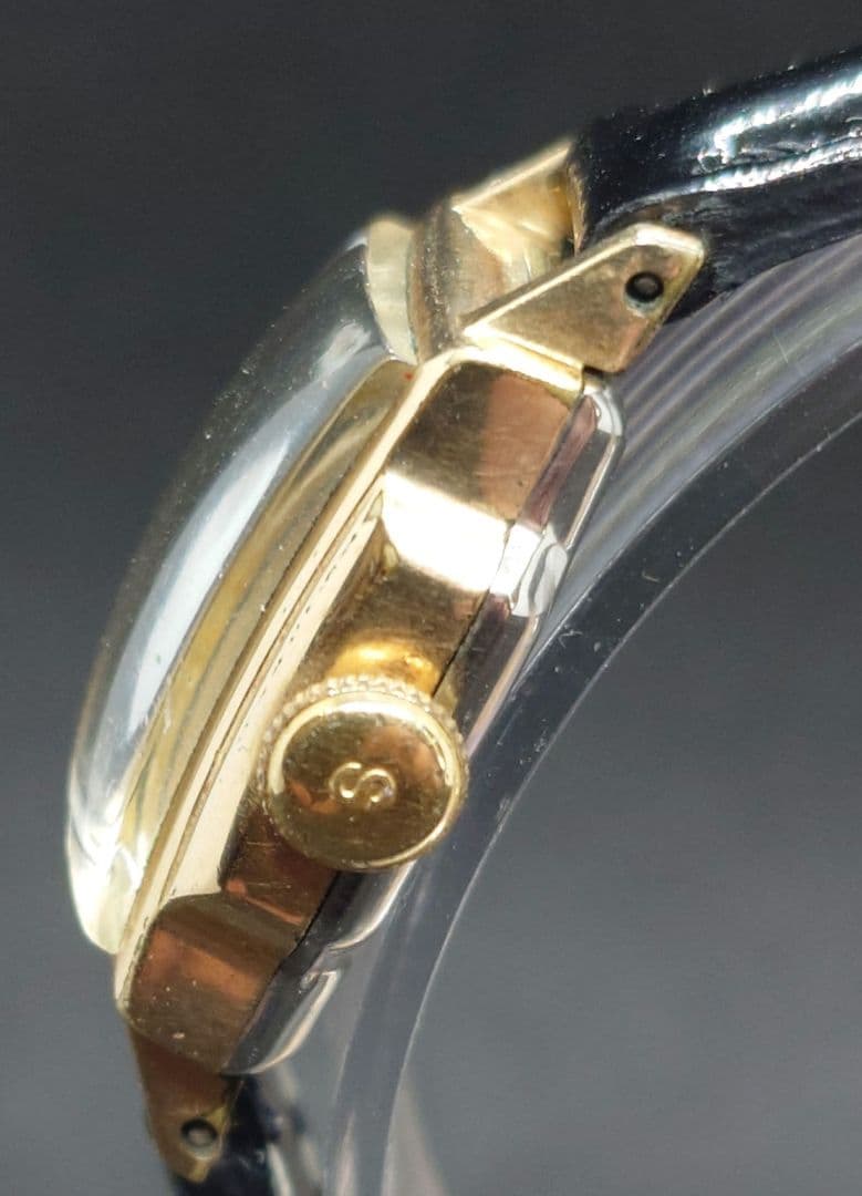 SEIKO 5139 Automatic Analog Watch 14K Gold Case