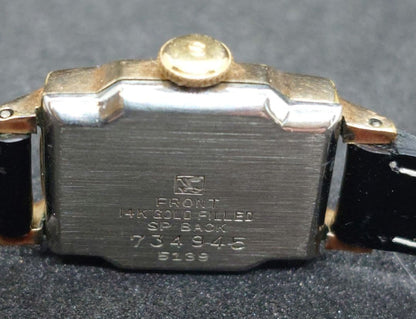 SEIKO 5139 Automatic Analog Watch 14K Gold Case