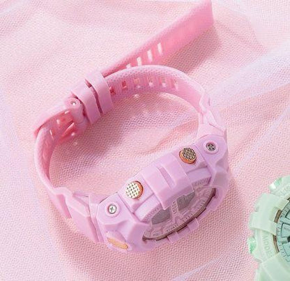 TEDONG Women's Digital Watch with Multiple Functions Pink