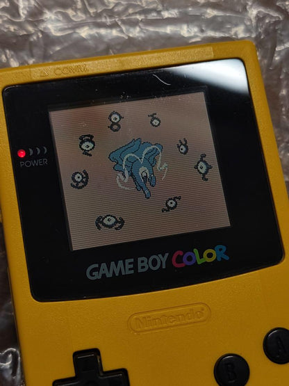 Game Boy Color Yellow Console (CGB-001) Hong Kong Version