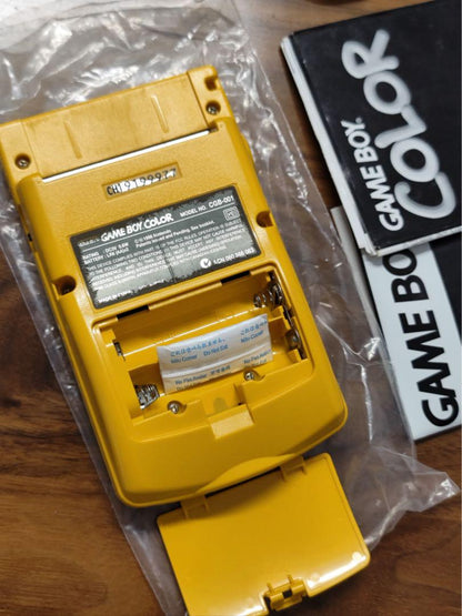 Game Boy Color Yellow Console (CGB-001) Hong Kong Version