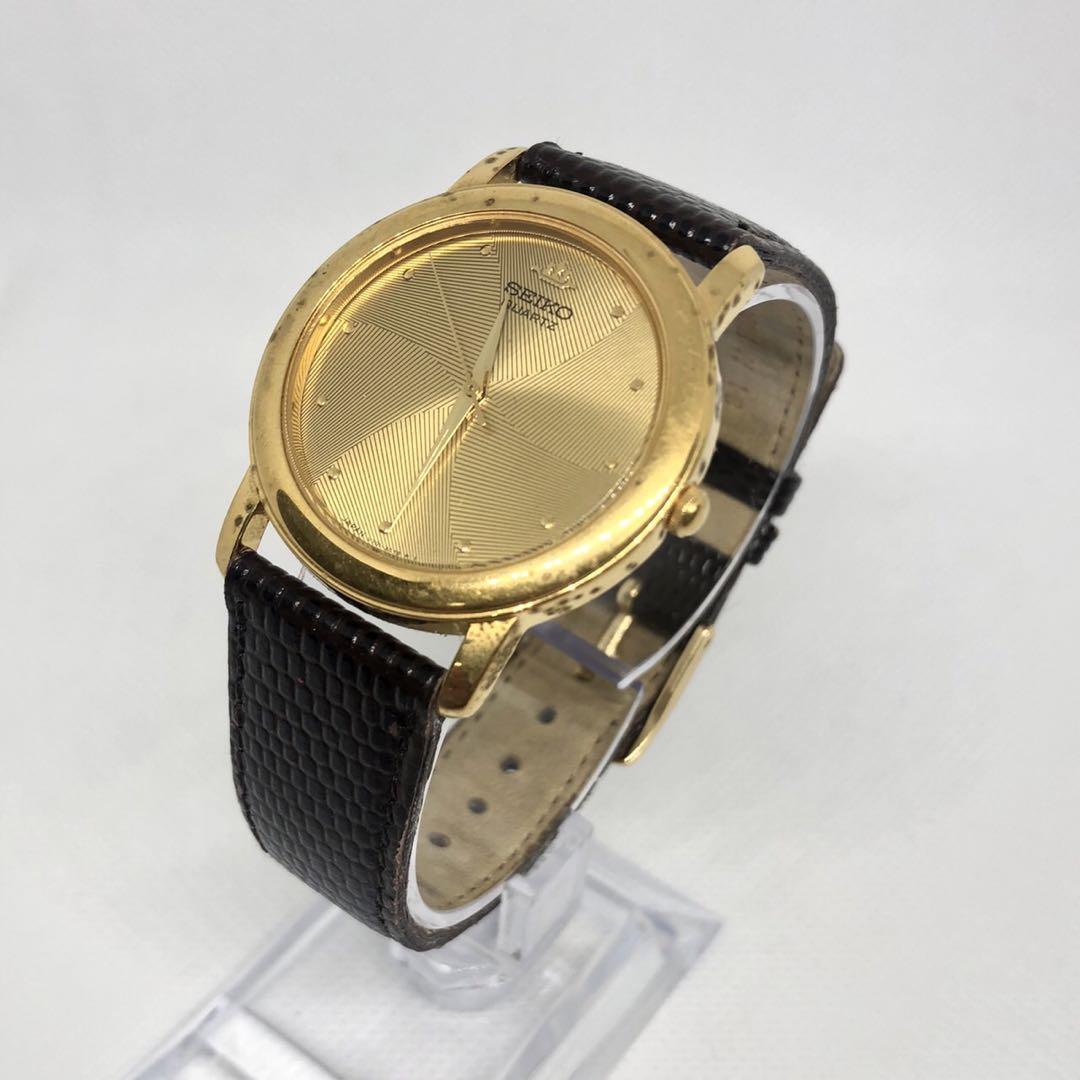 SEIKO Seiko V701-7020 Gold New Battery Operating Product