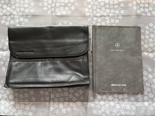 Mercedes-Benz AMG Official Manual Book Case Vehicle Inspection Storage Case