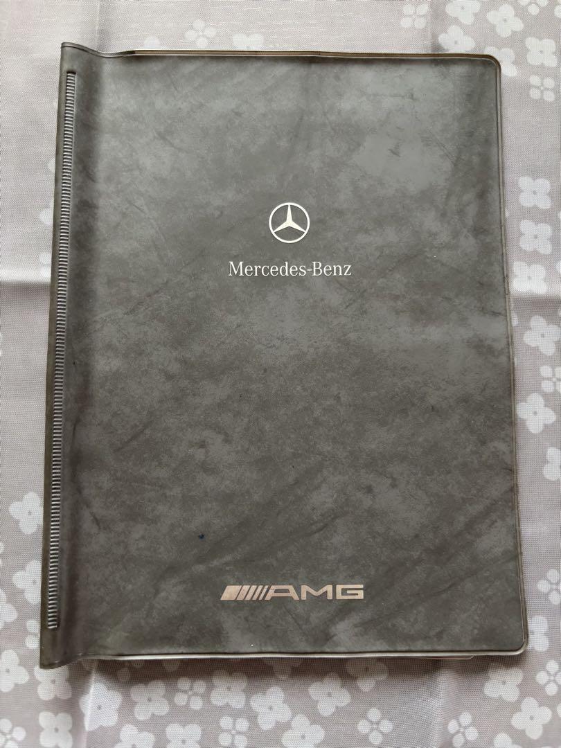 Mercedes-Benz AMG Official Manual Book Case Vehicle Inspection Storage Case