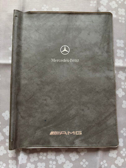 Mercedes-Benz AMG Official Manual Book Case Vehicle Inspection Storage Case