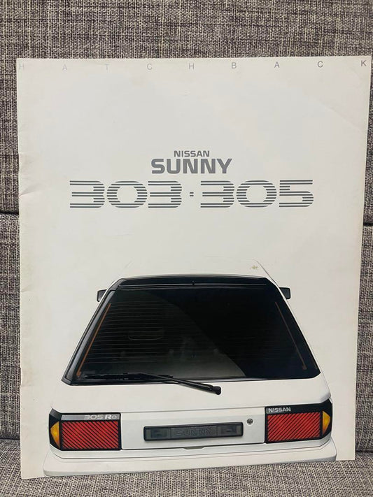 Nissan Sunny 303 305 Nismo Catalog
