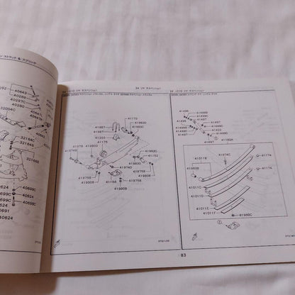 Mitsubishi Delica Cargo Illustrated Catalog