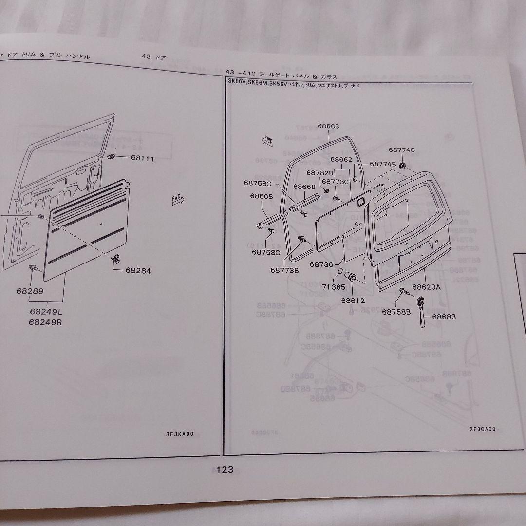 Mitsubishi Delica Cargo Illustrated Catalog