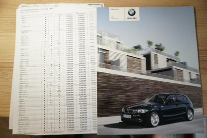 BMW 1 Series Catalog 2008