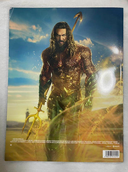 AQUAMAN AND THE LOST KINGDOM Movie Pamplet Full 38 Pages