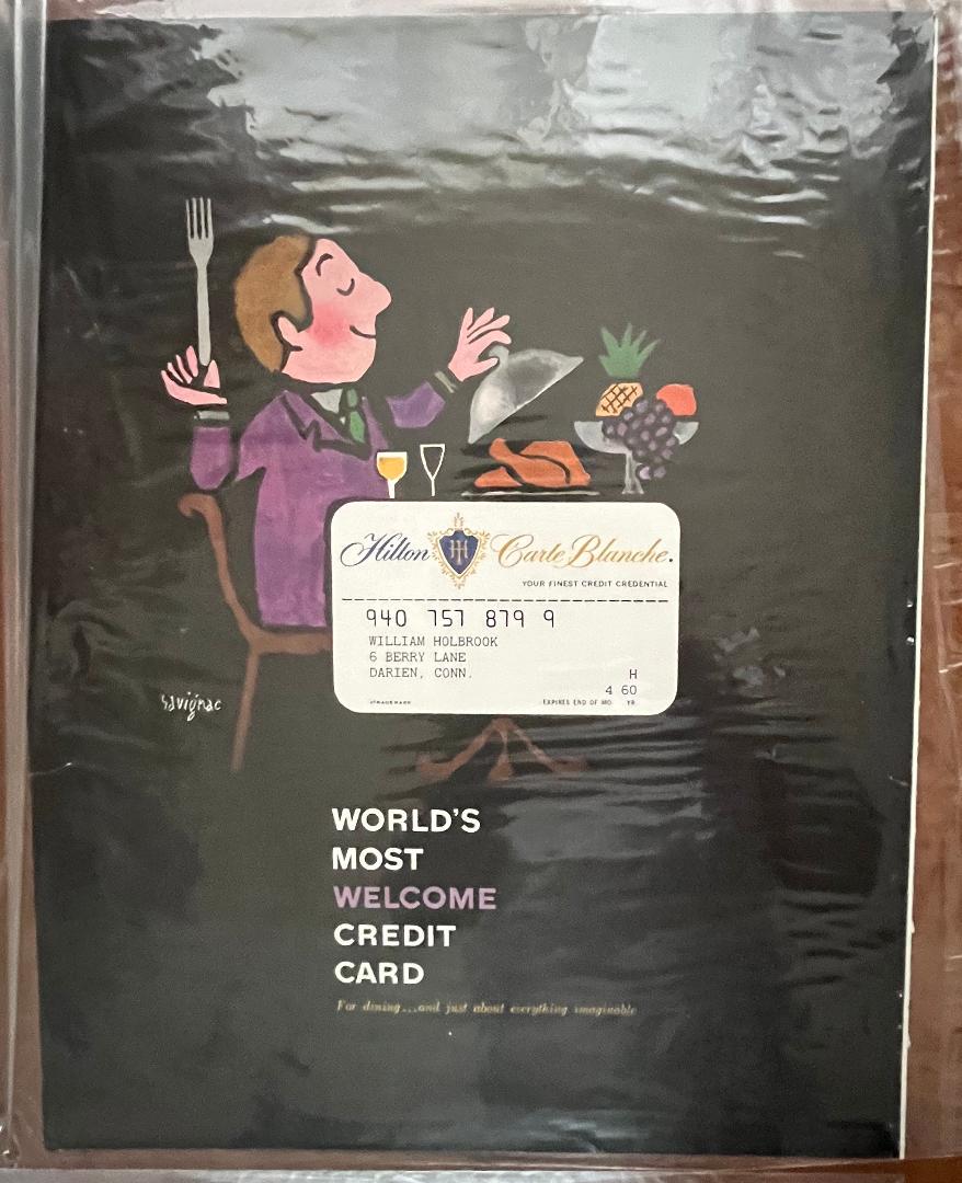 SAVIGNAC Savignac Mobil 1 Illustration Advertisement 1950s 4-Piece