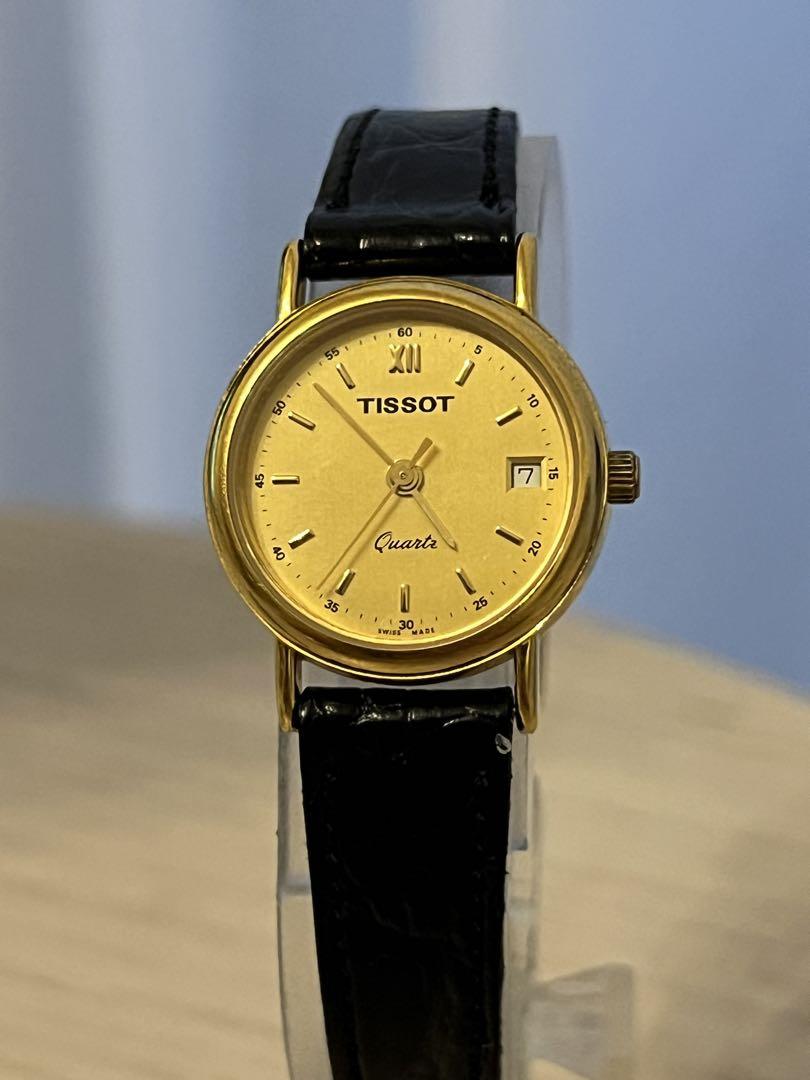[Battery Replaced] TISSOT Ladies Quartz Date Watch
