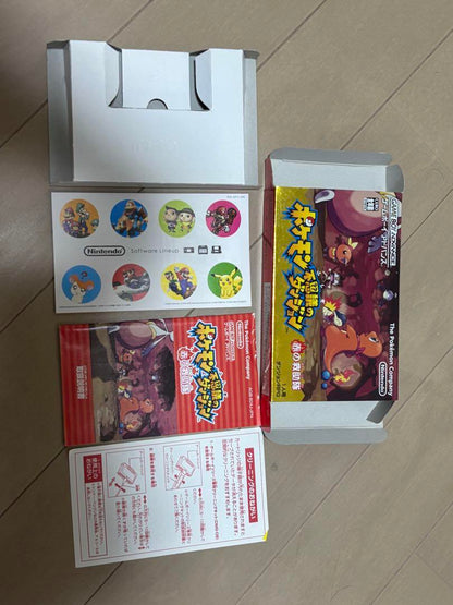 Pokémon Mystery Dungeons: Red Rescue Team Game Boy Advance Game Box