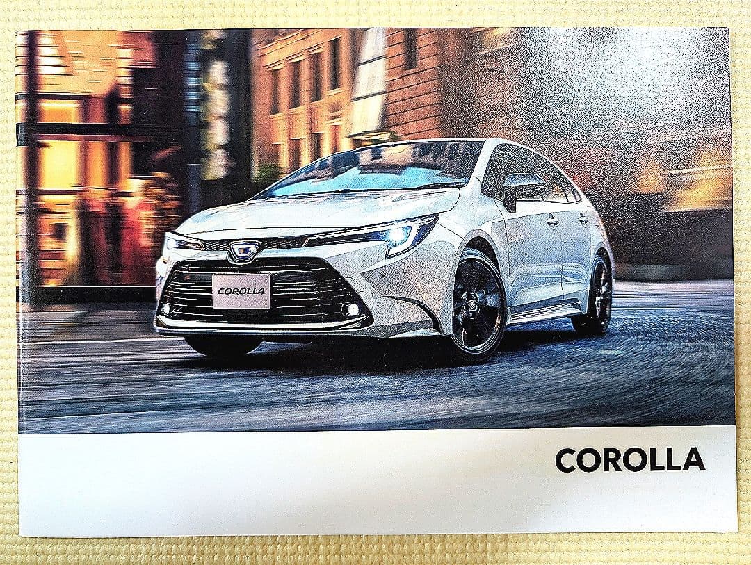 Toyota Corolla Catalog (Current Model 12th Generation) Corolla