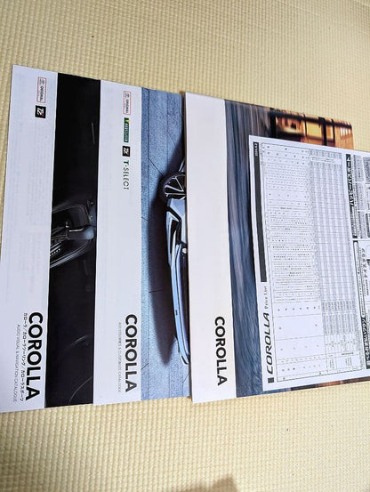 Toyota Corolla Catalog (Current Model 12th Generation) Corolla
