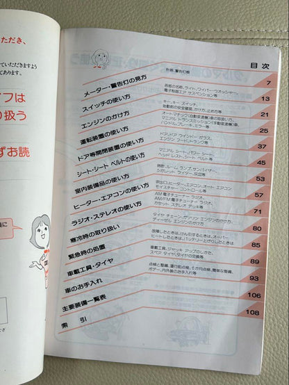 Nissan Gloria Y31 Various Models and Grades User Manual Good Condition Rare