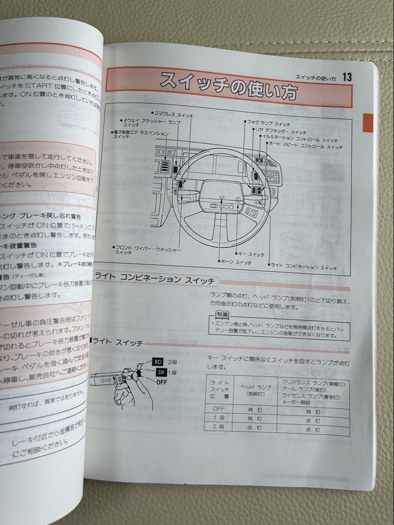 Nissan Gloria Y31 Various Models and Grades User Manual Good Condition Rare