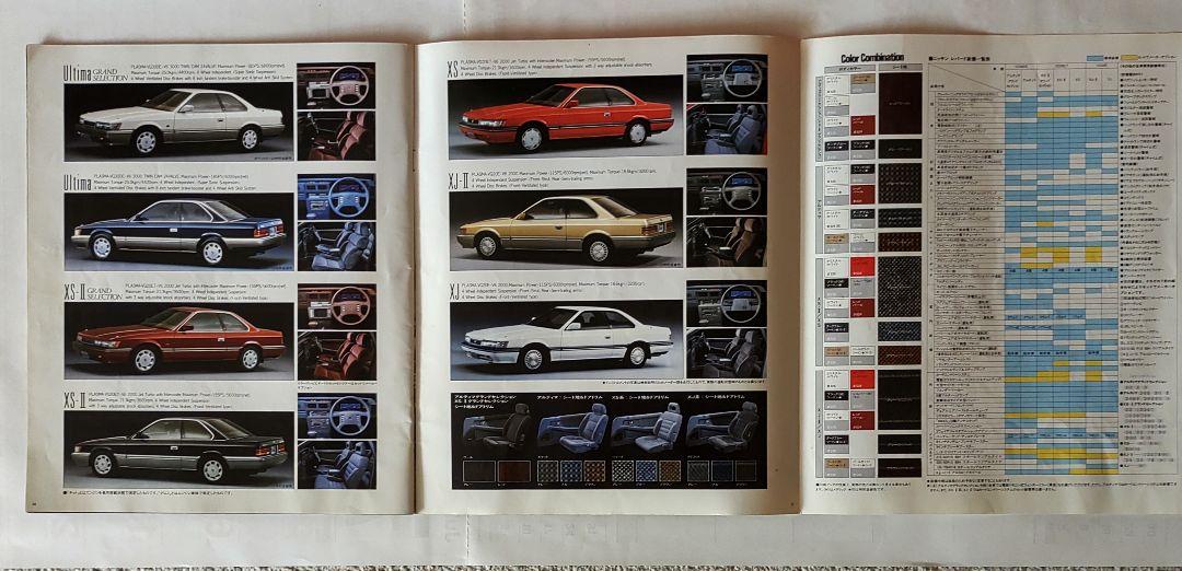 Nissan Leopard F31 1988 Final Catalog Pre-Period Grand Selection Dirty Hearts