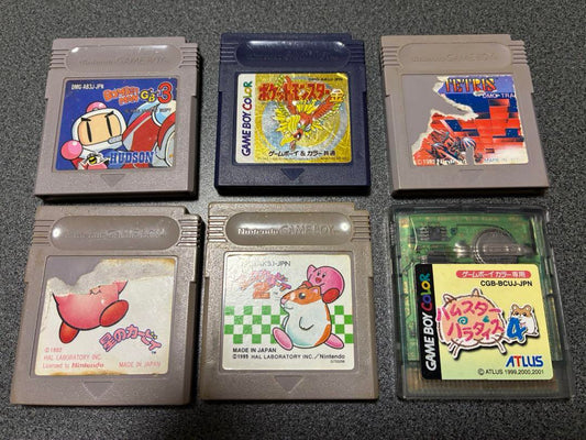 Game Boy Color Software 6-Set