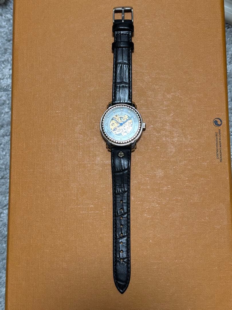 LOBOR Premier Staunton Black 35mm Automatic Watch