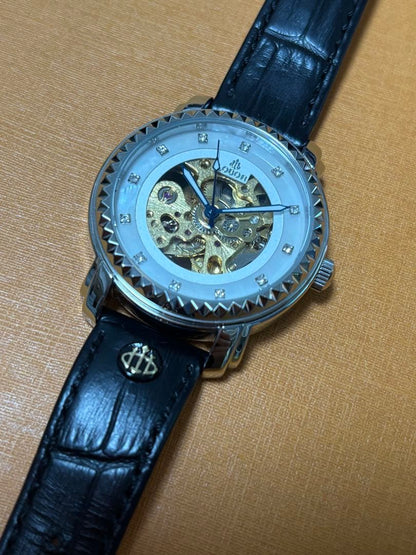 LOBOR Premier Staunton Black 35mm Automatic Watch