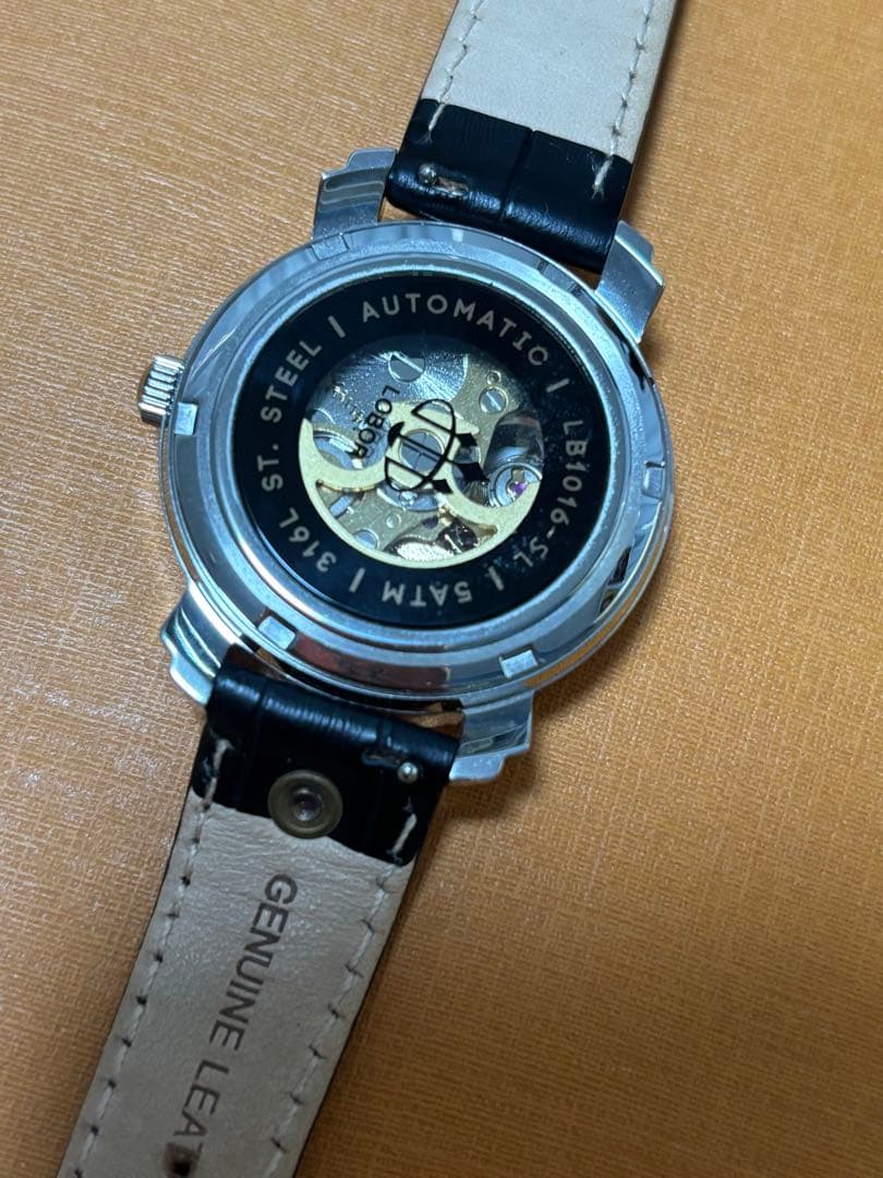 LOBOR Premier Staunton Black 35mm Automatic Watch