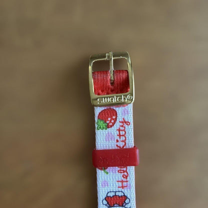 Swatch Hello Kitty Watch Red/White