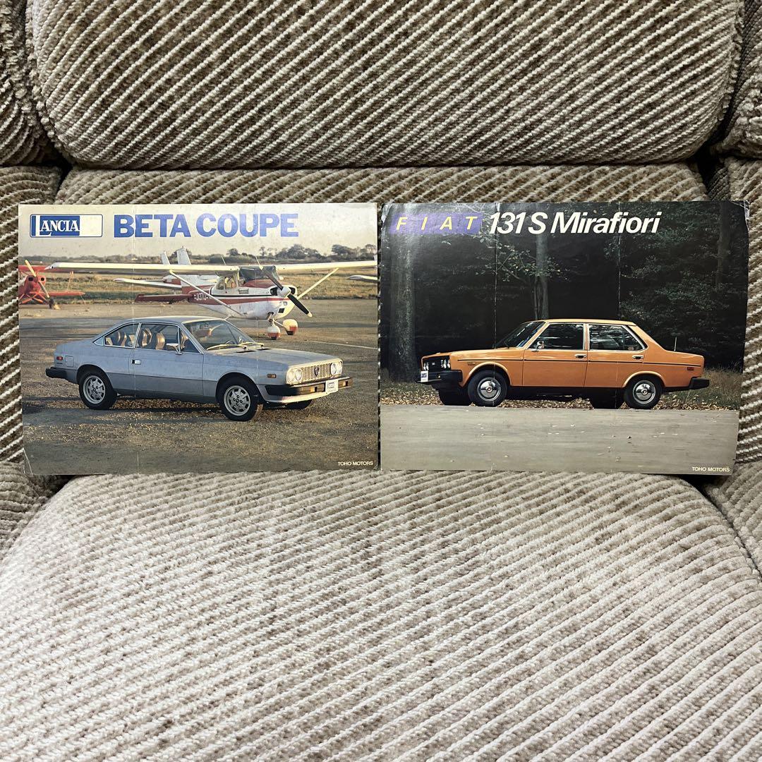 Rare Lancia Beta Coupe and Fiat 131 S Mirafiori by TOHO MOTORS
