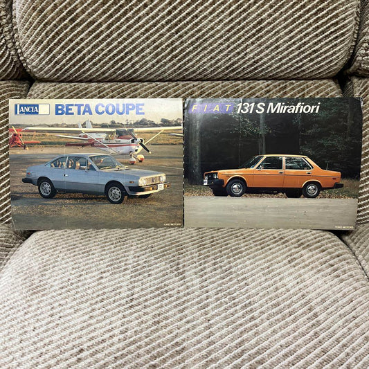 Rare Lancia Beta Coupe and Fiat 131 S Mirafiori by TOHO MOTORS