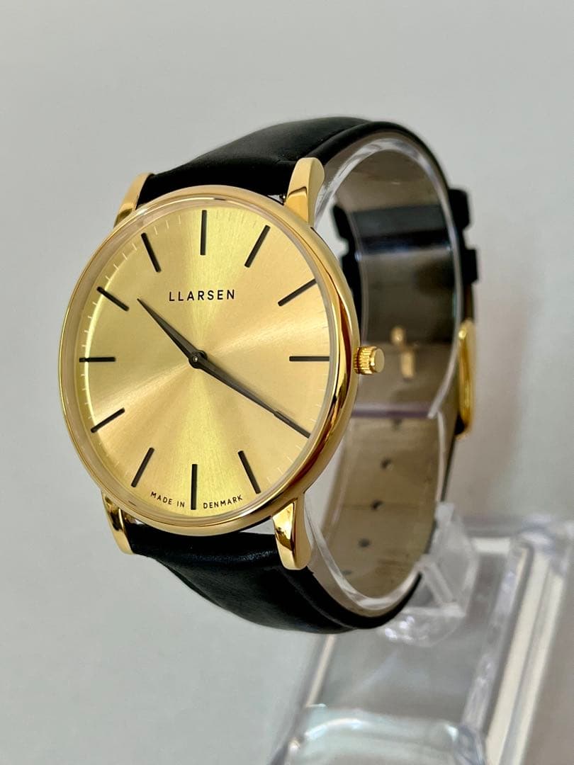 [Unused item] LARSEN Oliver 39mm Belt 2 Set New Battery Replacement After Shipping