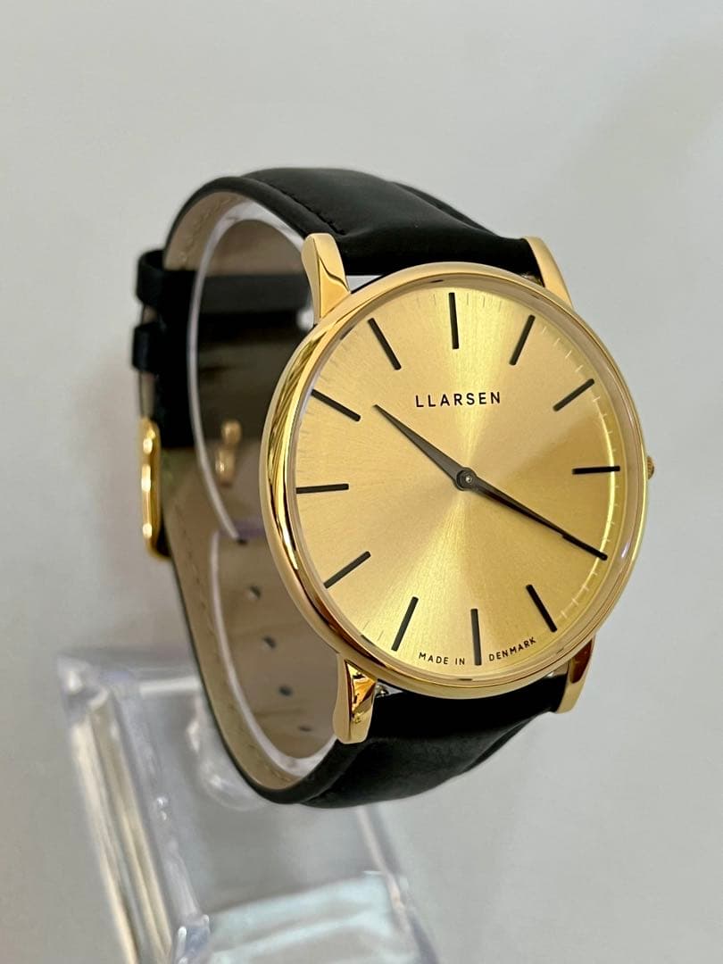 [Unused item] LARSEN Oliver 39mm Belt 2 Set New Battery Replacement After Shipping