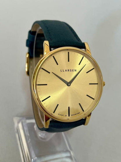 [Unused item] LARSEN Oliver 39mm Belt 2 Set New Battery Replacement After Shipping