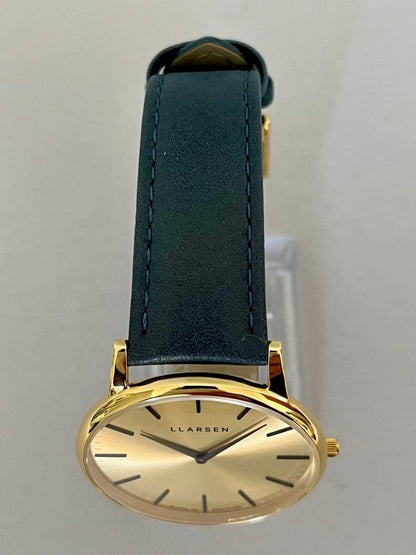 [Unused item] LARSEN Oliver 39mm Belt 2 Set New Battery Replacement After Shipping