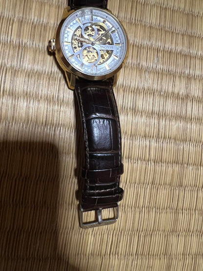 BULOVA Automatic Winding Watch Skeleton Dial