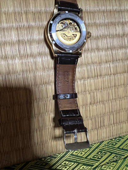 BULOVA Automatic Winding Watch Skeleton Dial