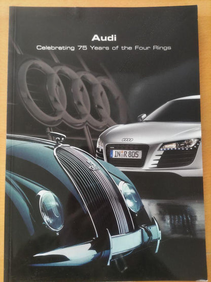 Audi Commemorative Magazine 75th Anniversary of the 4 Rings