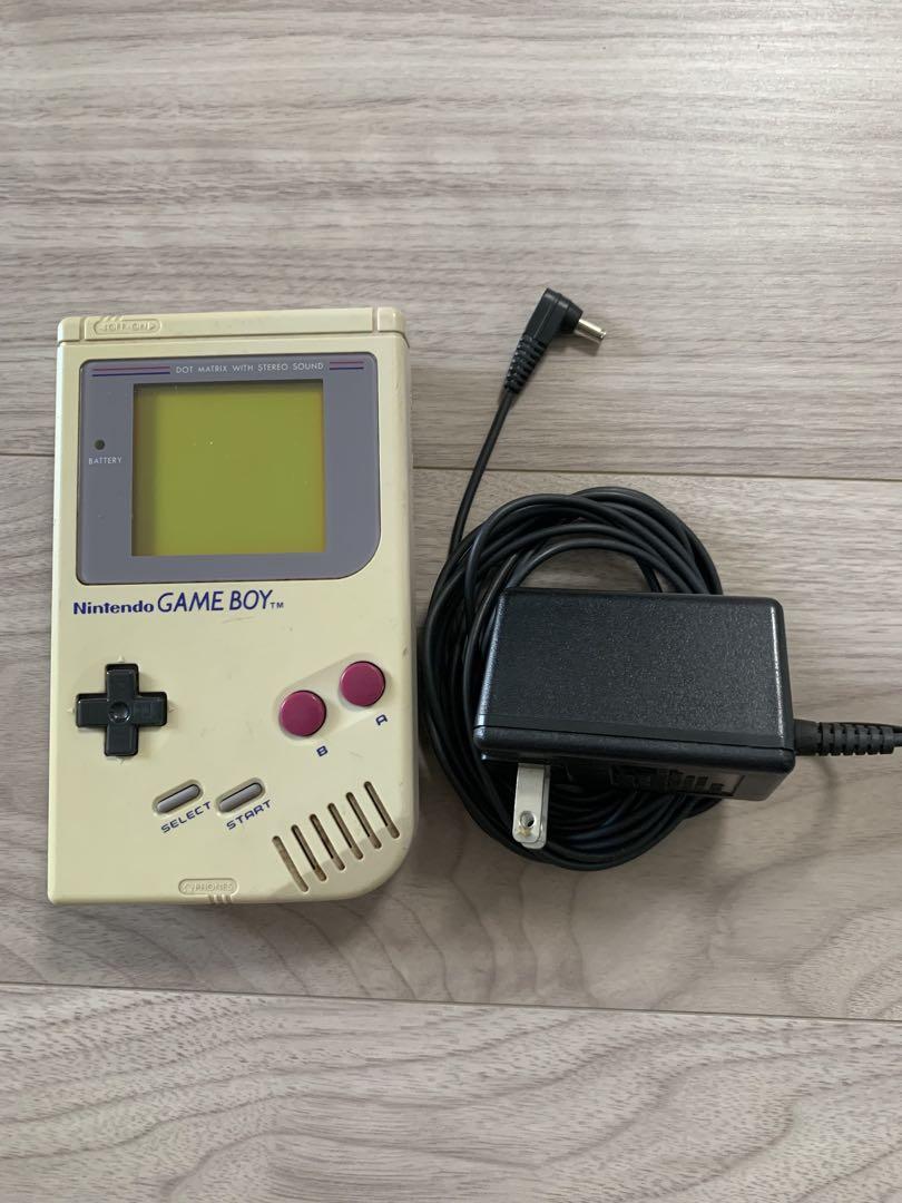 Nintendo Game Boy Main Unit AC Adapter & Tetris Software Included