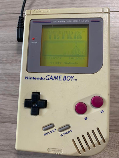 Nintendo Game Boy Main Unit AC Adapter & Tetris Software Included