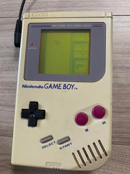 Nintendo Game Boy Main Unit AC Adapter & Tetris Software Included