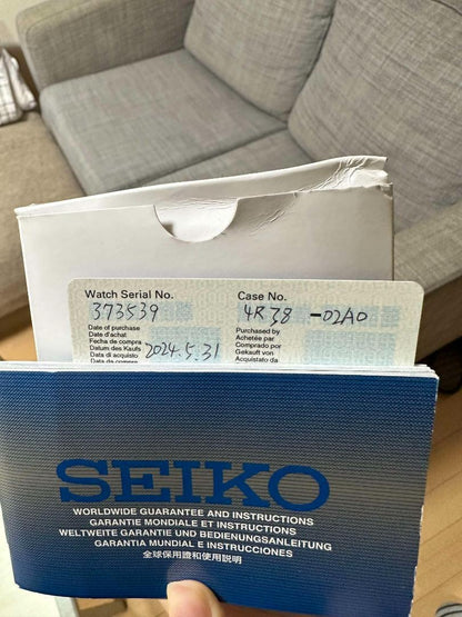 【Excellent Condition】【On Sale】SEIKO 4R38-02A0 Automatic Winding Watch