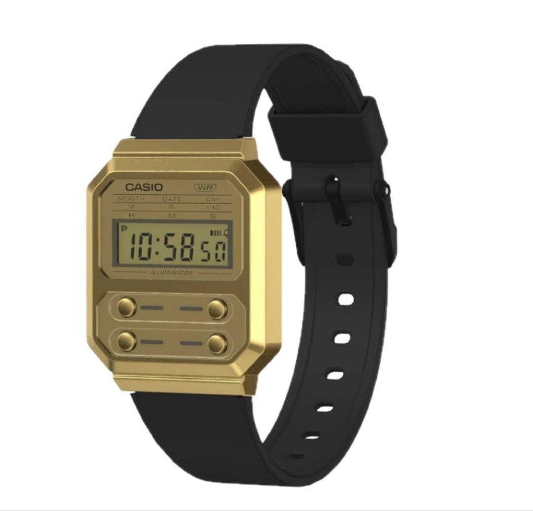 [High-Quality] CASIO STANDARD A100 Gold Reissue Operational