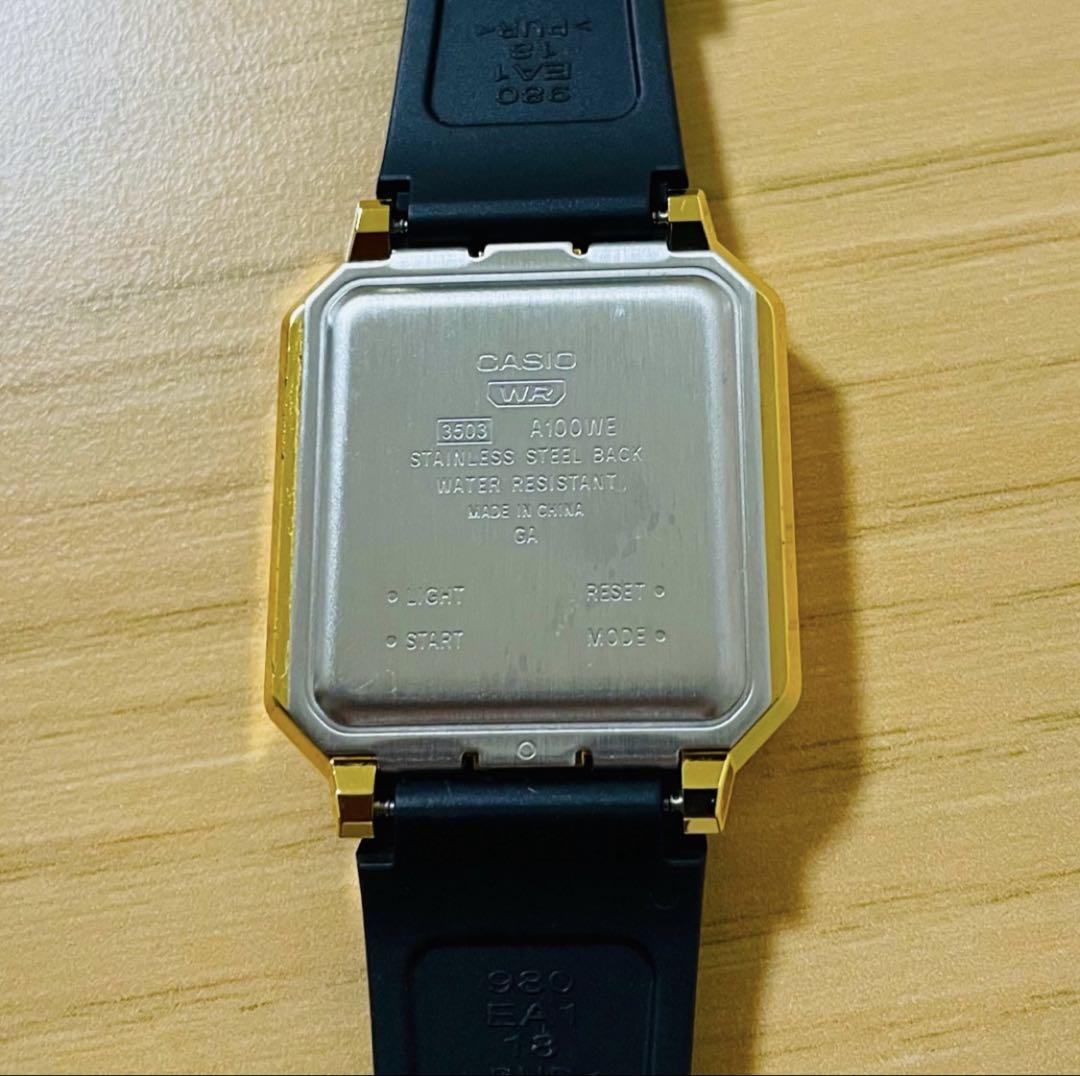 [High-Quality] CASIO STANDARD A100 Gold Reissue Operational