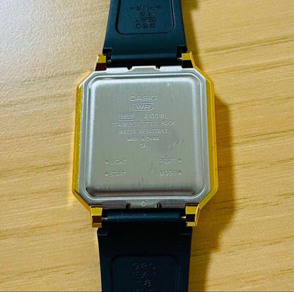 [High-Quality] CASIO STANDARD A100 Gold Reissue Operational