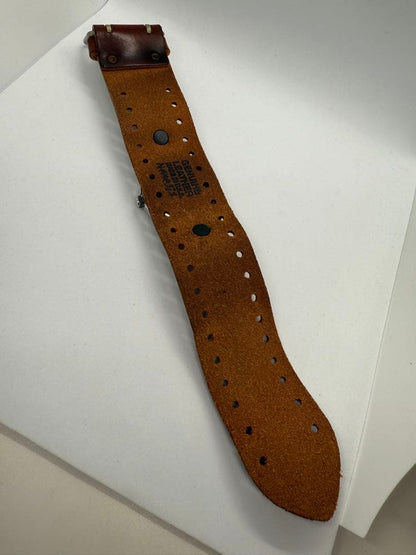 Nemesis Skeleton Automatic Watch Leather Strap